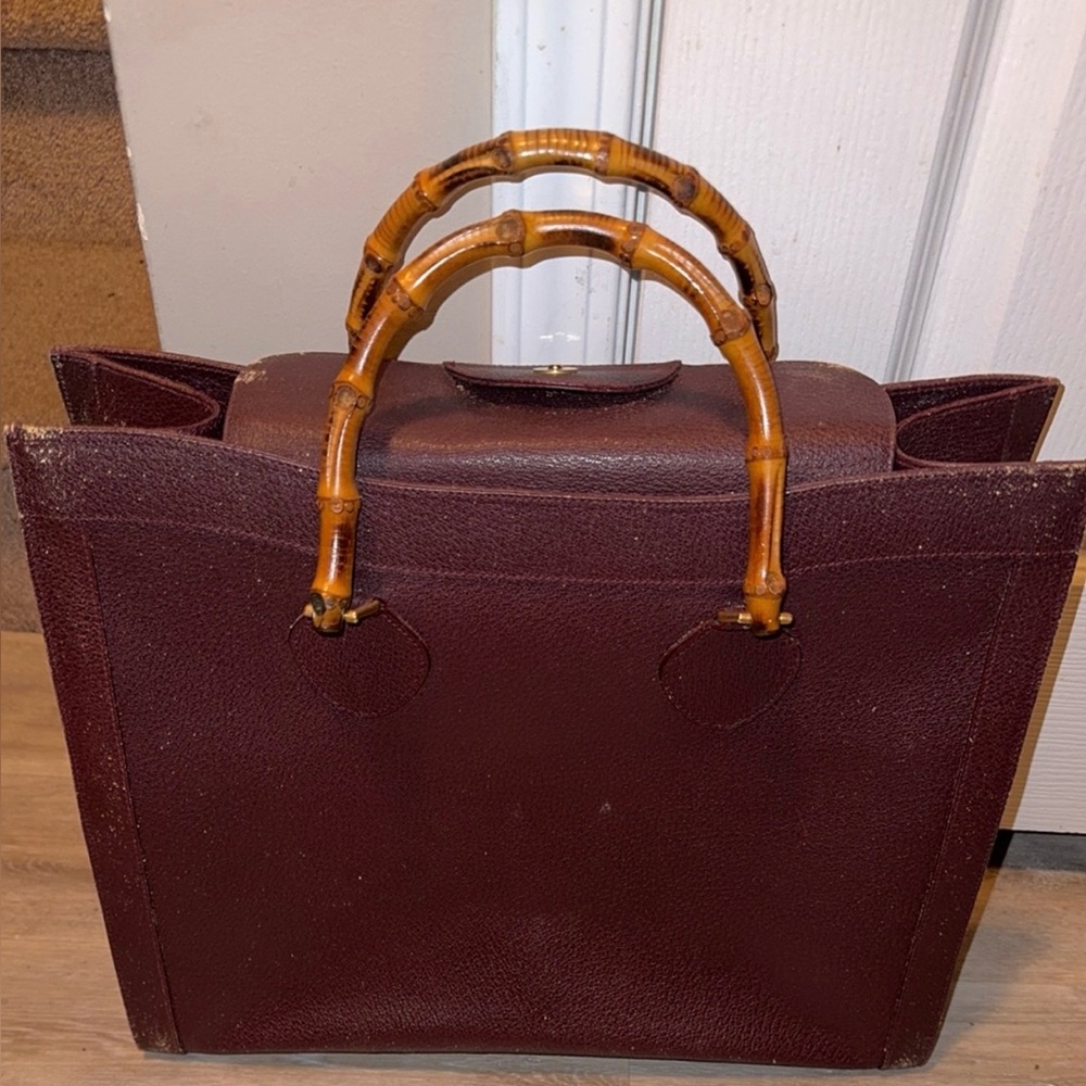Authentic Gucci Diana Bamboo Tote (Vintage)
